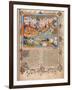 Marco Polo departs from Venice for China, from Travels of Marco Polo. Ca. 1333-40-null-Framed Giclee Print