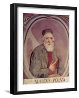 Marco Polo from the "Sala Del Mappamondo"-Antonio Giovanni de Varese-Framed Giclee Print