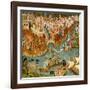 Marco Polo Leaving Venice on His Journey to China, 1338-null-Framed Giclee Print