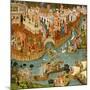 Marco Polo Leaving Venice on His Journey to China, 1338-null-Mounted Giclee Print
