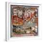 Marco Polo Sailing from Venice in 1271-null-Framed Giclee Print