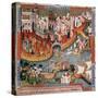 Marco Polo Sailing from Venice in 1271-null-Stretched Canvas