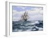 Marco Polo'- "The Fastest Ship in the World", 2003-James Brereton-Framed Giclee Print