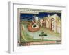 Marco Polo with Elephants and Camels Arriving at Hormuz on the Gulf of Persia from India-null-Framed Giclee Print