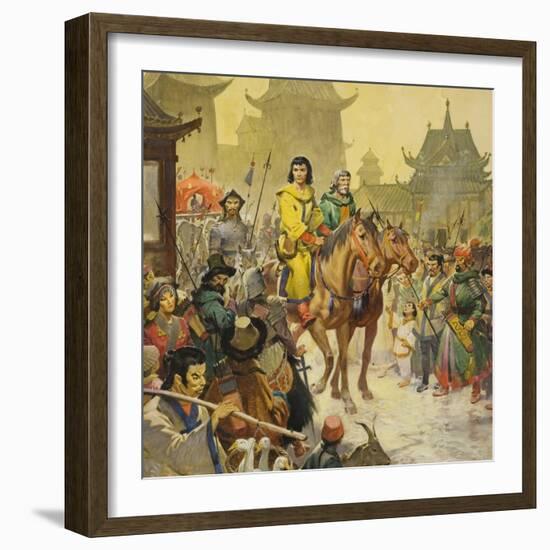 Marco Polo-McConnell-Framed Giclee Print