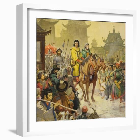 Marco Polo-McConnell-Framed Giclee Print