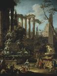 View of the Mall in St James's Park, 1709-10-Marco Ricci-Giclee Print
