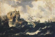 Shipwreck on the Stormy Sea-Marco Ricci-Giclee Print
