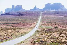 Country road, Monument Valley, Arizona, North America-Marco Simoni-Photographic Print
