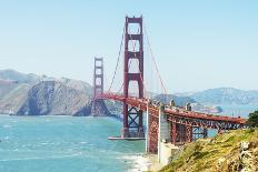 View of Golden Gate Bridge, San Francisco, California, North America-Marco Simoni-Photographic Print