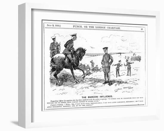 Marconi Shares Scandal, 1913-Leonard Raven-hill-Framed Giclee Print