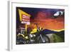 Marcotte Motor Court-John Roy-Framed Giclee Print