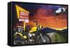 Marcotte Motor Court-John Roy-Framed Stretched Canvas