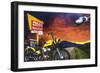 Marcotte Motor Court-John Roy-Framed Giclee Print