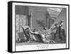 Marcus Antonius Believing Cleopatra Dead Kills Himself to Cleopatra's Distress-Augustyn Mirys-Framed Stretched Canvas