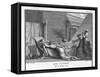 Marcus Antonius Believing Cleopatra Dead Kills Himself to Cleopatra's Distress-Augustyn Mirys-Framed Stretched Canvas