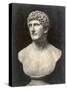 Marcus Antonius (Mark Anthony) Roman Statesman and Triumvir: Portrait Bust-null-Stretched Canvas