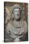 Marcus Aurelius (121-180). Roman Emperor. Bust-null-Stretched Canvas