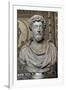 Marcus Aurelius (121-180). Roman Emperor. Bust-null-Framed Giclee Print