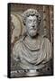 Marcus Aurelius (121-180). Roman Emperor. Bust-null-Framed Stretched Canvas