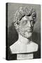 Marcus Aurelius (121 Ad 180 Ad). Roman Emperor from 161 to 180. by J. Serra Pausas. Historia De Esp-Juan Serra y Pausas-Stretched Canvas