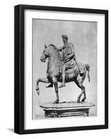 Marcus Aurelius Statue-null-Framed Premium Photographic Print