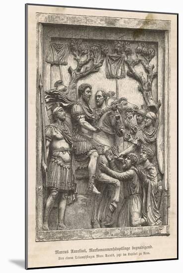 Marcus Aurelius' Triumph-null-Mounted Art Print