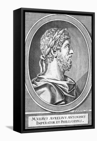 Marcus Aurelius-W Faithorne-Framed Stretched Canvas