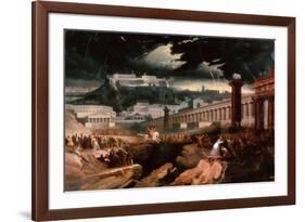 Marcus Curtius, C.1827-John Martin-Framed Giclee Print