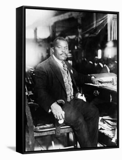 Marcus Garvey, 1887-1940-null-Framed Stretched Canvas