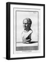 Marcus Tullius Cicero, Roman Scholar, Writer and Statesman of the 1st Century Bc-M Sorello-Framed Giclee Print