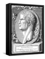 Marcus Vipsanius Agrippa (63-12 B), Roman Statesman and Naval and Military Commander-null-Framed Stretched Canvas