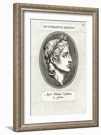 Marcus Vipsanius Agrippa-null-Framed Art Print