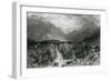 Mardale Head, Lake District-Thomas Allom-Framed Art Print