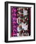Mardi Gras Beads, French Quarter, New Orleans, Louisiana, USA-Walter Bibikow-Framed Premium Photographic Print