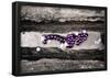 Mardi Gras Beads on Bourbon Street New Orleans-null-Framed Poster