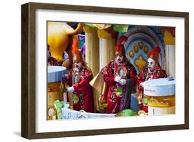 Mardi Gras Characters-Carol Highsmith-Framed Art Print