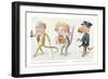 Mardi Gras Costumes-null-Framed Art Print