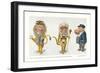 Mardi Gras Costumes-null-Framed Art Print