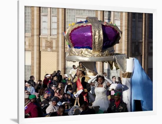 Mardi Gras Crowning The Queen-Carol Highsmith-Framed Art Print