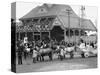 Mardi Gras Day, Royal Chariot with Rex, New Orleans, La.-null-Stretched Canvas