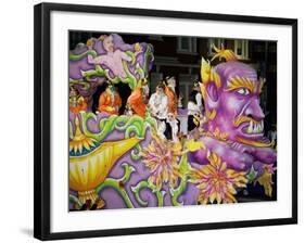 Mardi Gras Devil Float-Carol Highsmith-Framed Photo