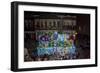 Mardi Gras Drunken Cat On Float-Carol Highsmith-Framed Art Print