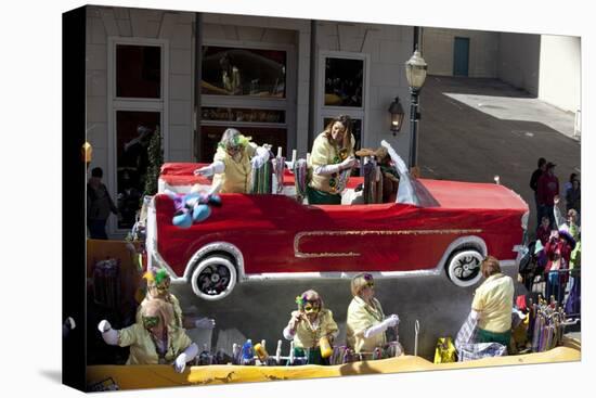 Mardi Gras Float; Car Float-Carol Highsmith-Stretched Canvas