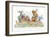 Mardi Gras Float Rendering-null-Framed Art Print