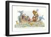 Mardi Gras Float Rendering-null-Framed Art Print