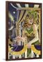 Mardi Gras Girl-Lantern Press-Framed Art Print