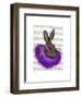 Mardi Gras Hare-Fab Funky-Framed Art Print