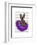 Mardi Gras Hare-Fab Funky-Framed Art Print
