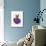 Mardi Gras Hare-Fab Funky-Art Print displayed on a wall